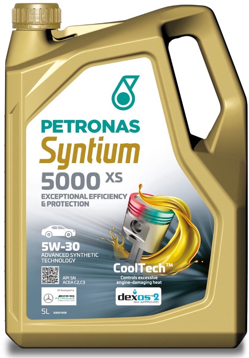 Petronas Syntium 5000 XS 5w30 olie 5 liter