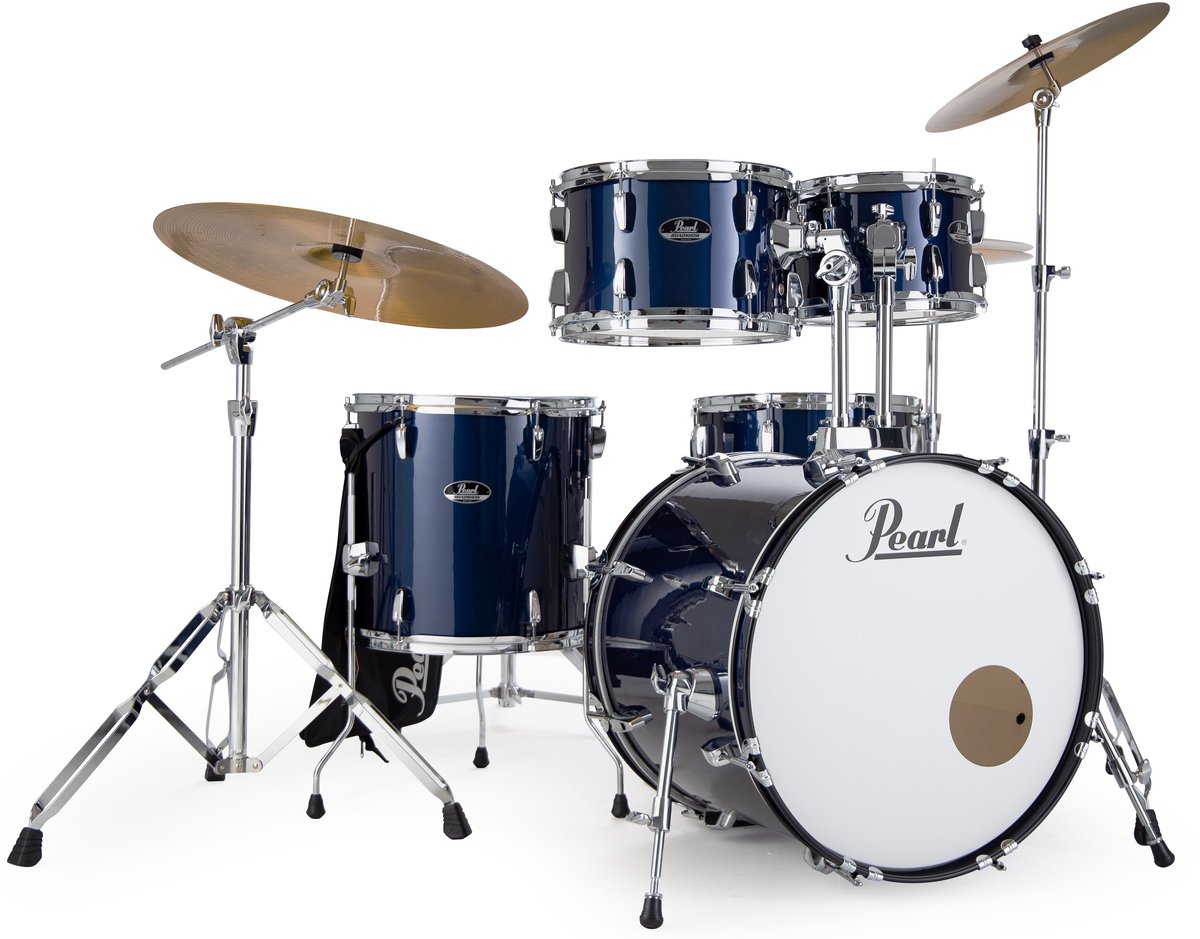 Pearl RS505BC/C743 Roadshow Royal Blue Metallic drumstel inclusief bekkens