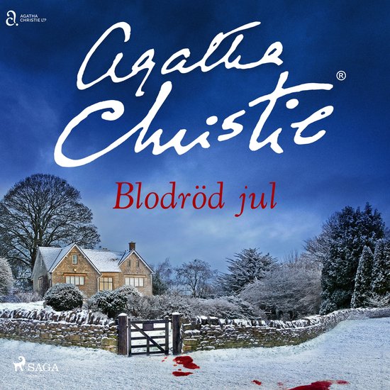 Blodröd jul - cover