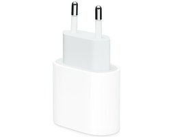 Apple 20W Power adapter - USB-C aansluiting - Snellader iPhone - Wit