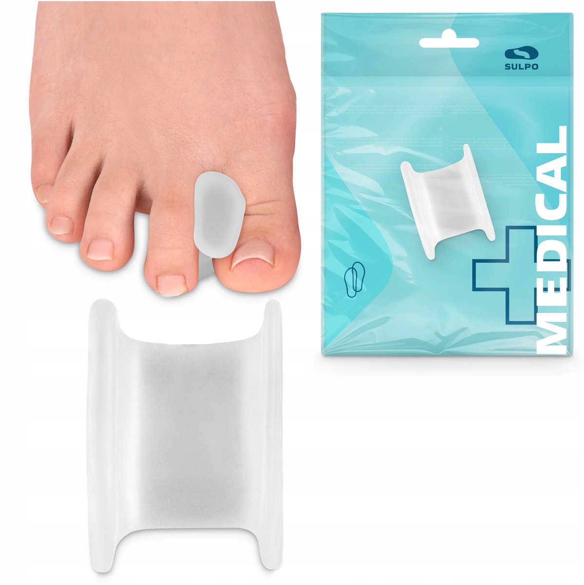 Gel Hallux Separator Teen 8220 L - Comfort & Verlichting