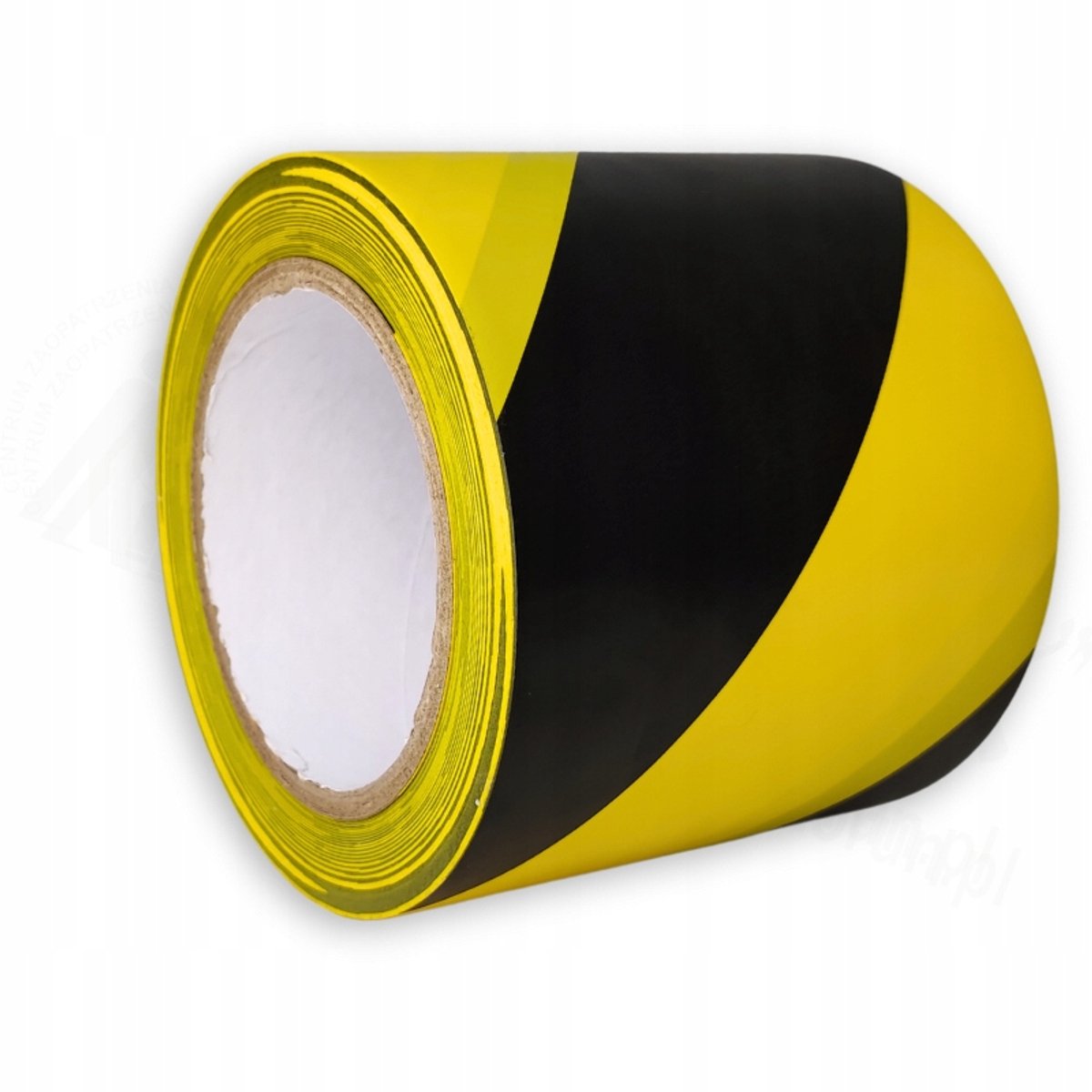 Waarschuwingstape PVC Geel-Zwart 100mm x 33m - Veiligheid Eerst