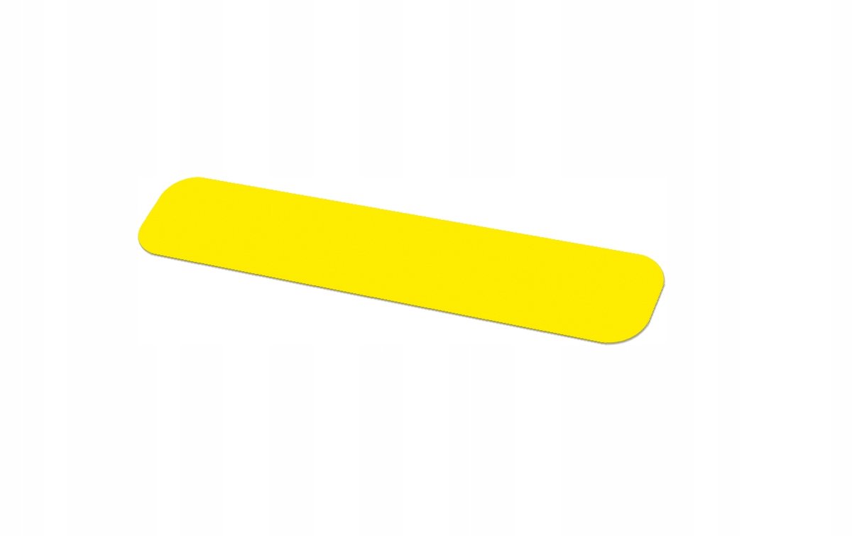 SIGNA 5S Vloermarkering ID 50 - 50x250mm Geel - Duurzaam PVC