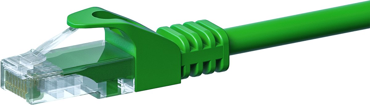 Danicom CAT5e UTP patchkabel - 7,50 meter groen - CCA - netwerkkabel - internetkabel - UTP kabel - RJ45 - 1000 mbit/s