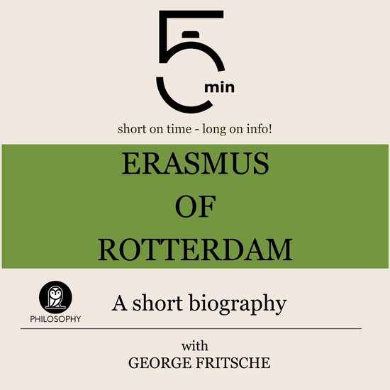 Erasmus of Rotterdam: A short biography - cover