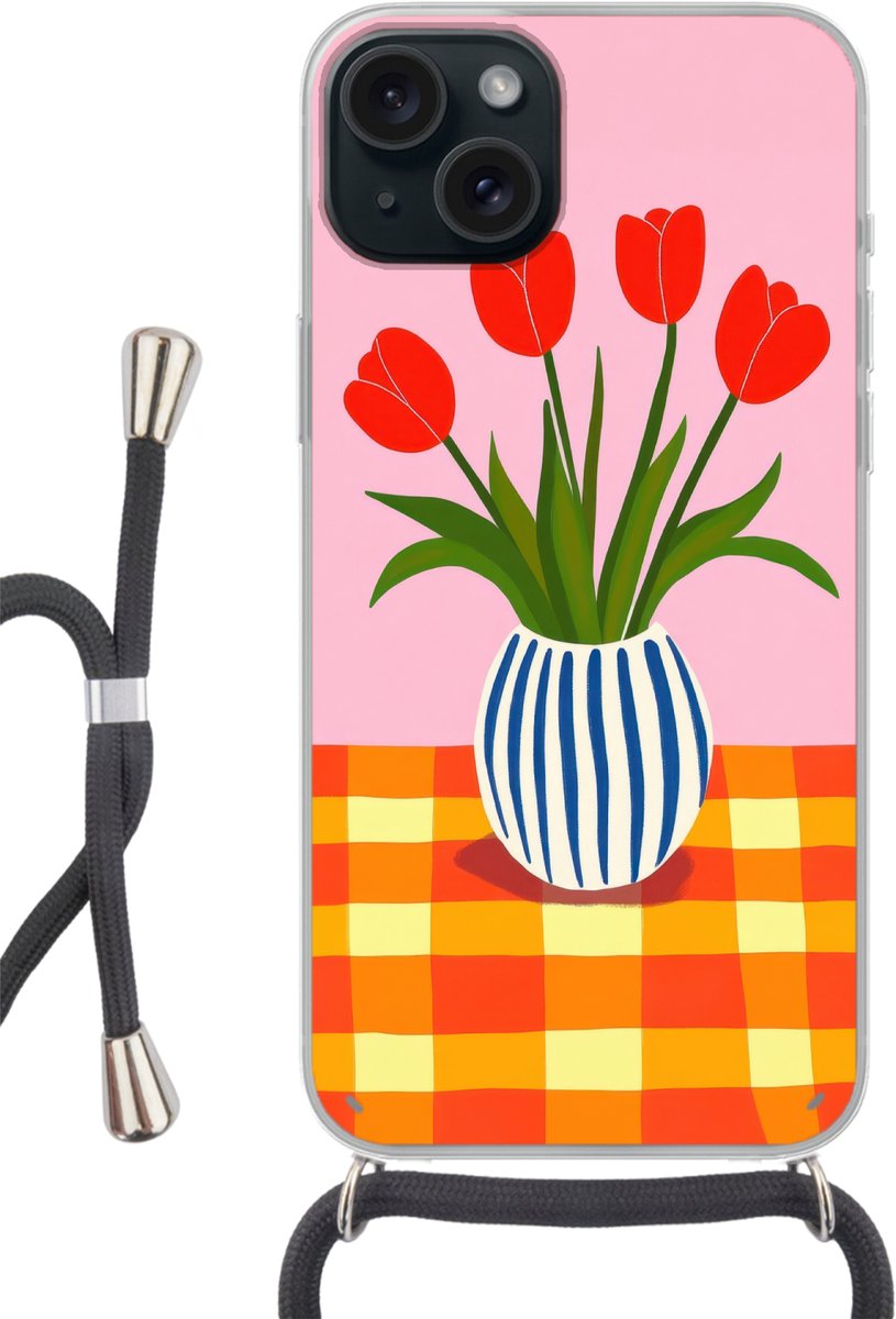 Tulpen - Roze - Vaas