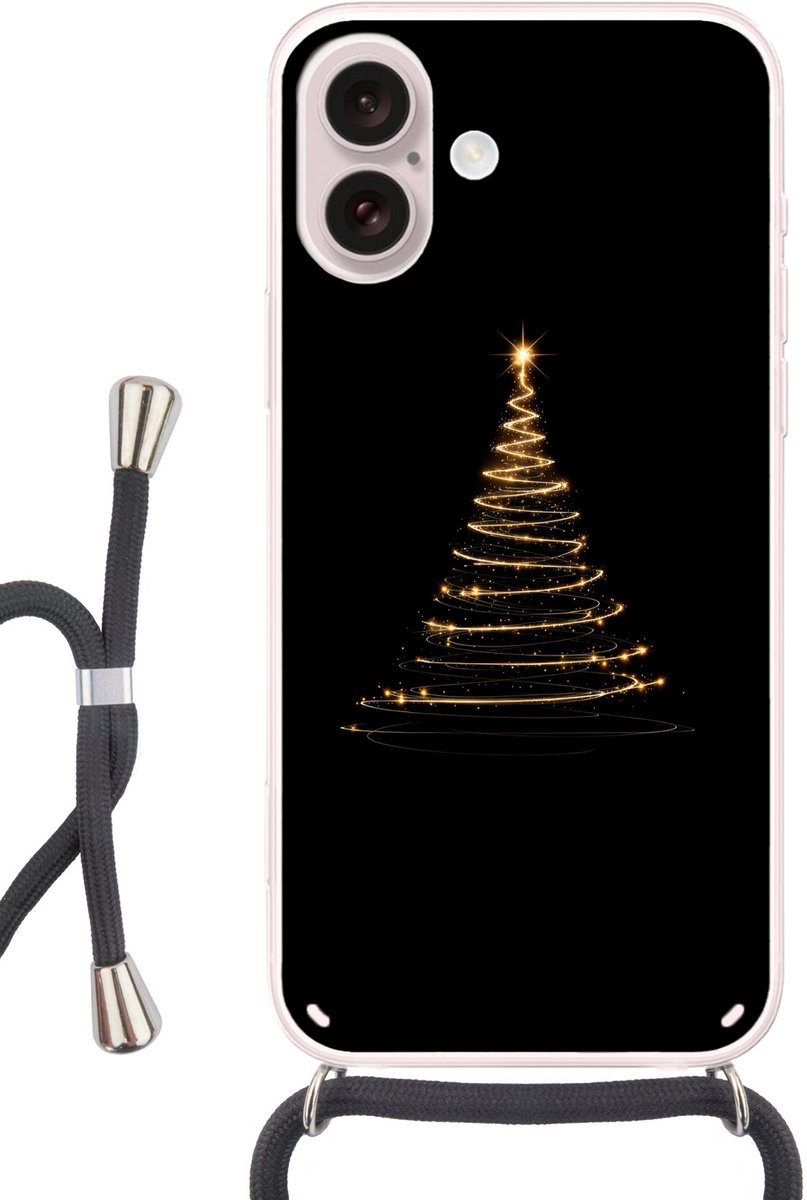 Magisch - Kerstboom - Lichtspiralen - Zwart