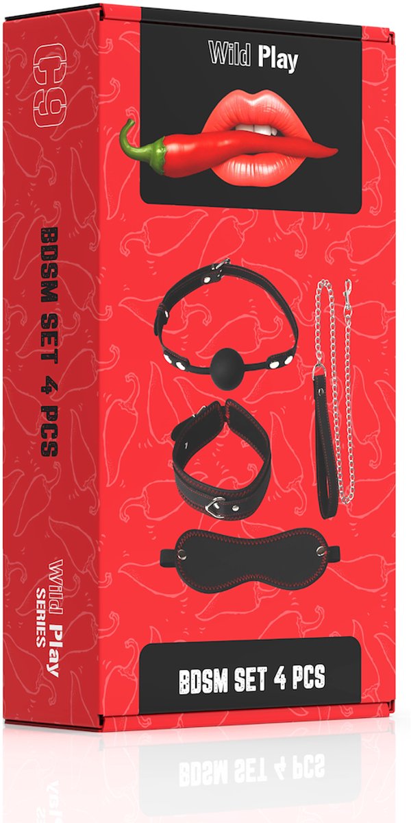 4-delige BDSM Set – Comfortabel & Spannend