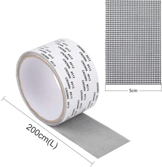 Reparatieset Gaas voor Ramen en Deuren - Complete Set voor Gaten en Scheuren — afbeelding 3