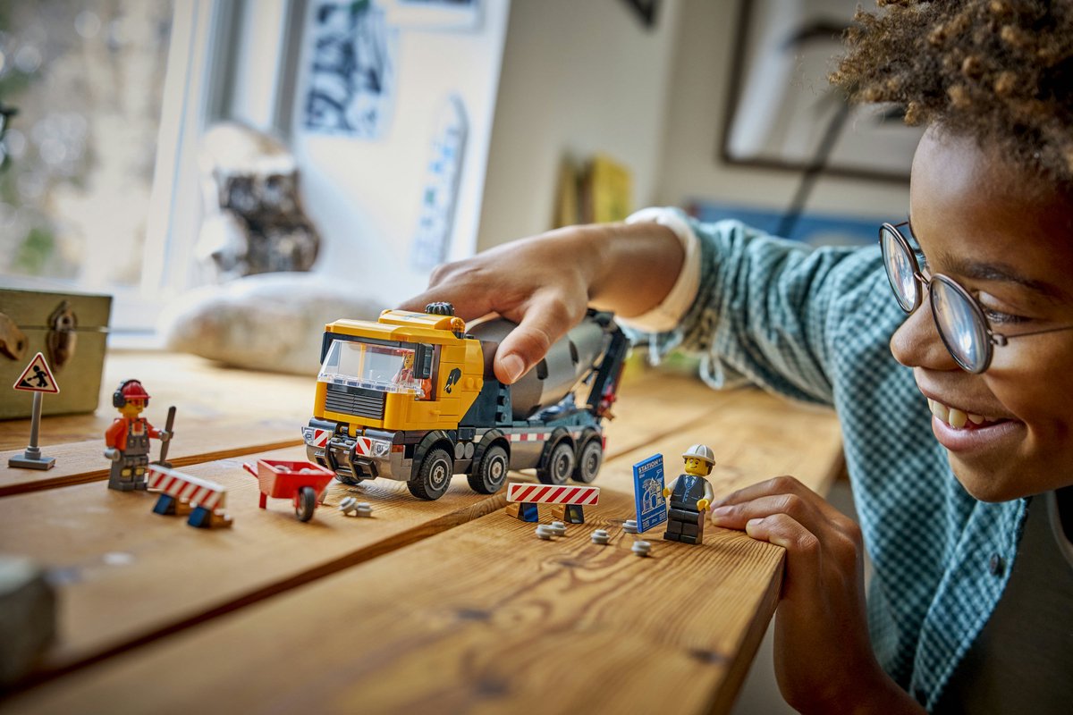 LEGO City Great Vehicles - Cementwagen - 6+ Jaar - Inclusief Figuren — afbeelding 12