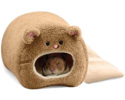 Warm Hamsterhuisje, Hangmat, Schattig Speelnestje, Geschikt voor Kleine Dieren zoals Muizen, Wasberen en Hamsters