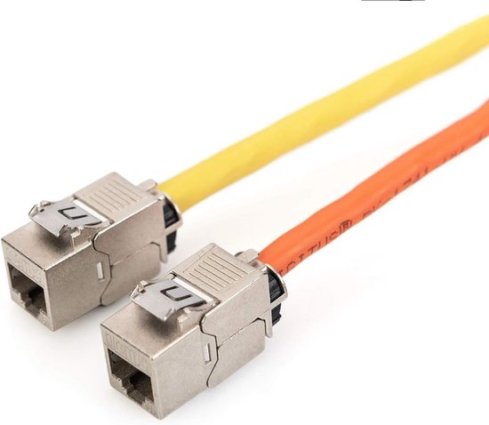 Boîtier extérieur en saillie pour 2 modules Keystone RJ45 Cat.6A, IP44