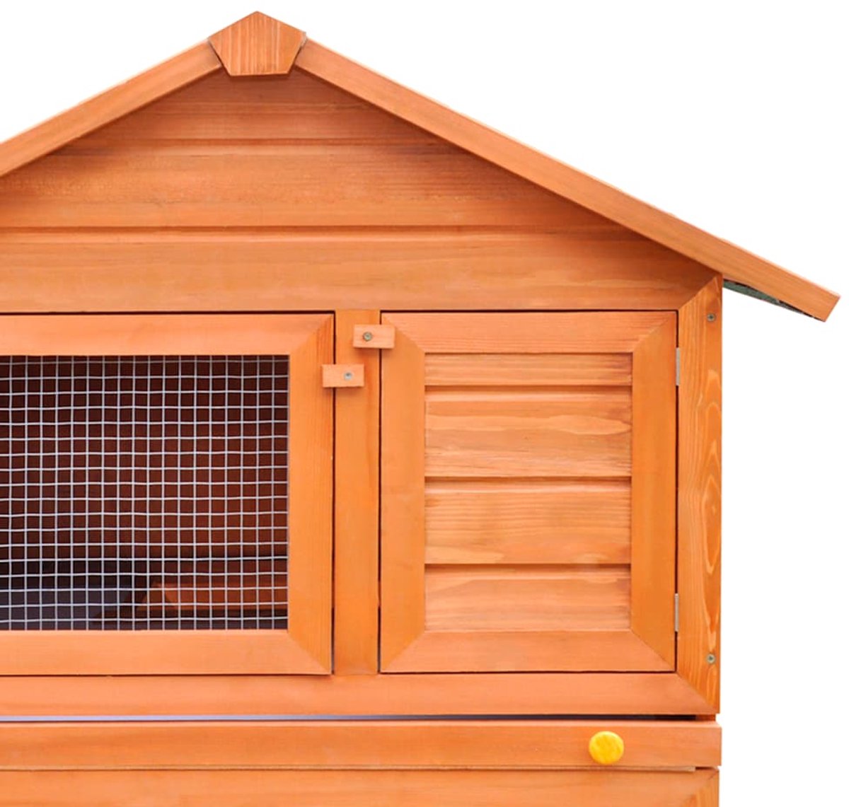 Thuys – Konijnenhok Van Hout – Driehoekige Huisdierenkooi – Voor
