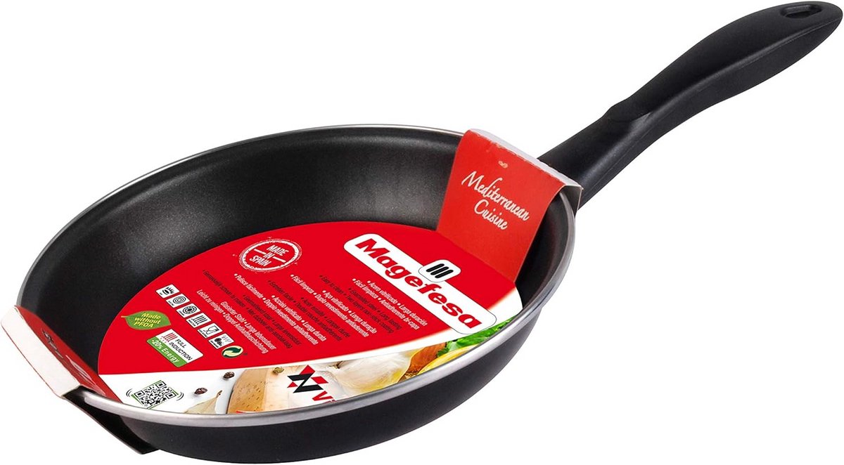 Koekenpan Rechthoekig 42x24 cm Geschikt voor Alle Warmtebronnen Ovenvast