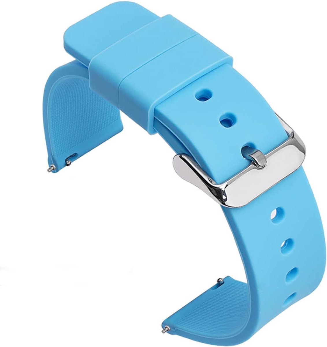 Quick Release Siliconen Horlogeband Vervanging - Diverse Maten 12mm t/m 24mm