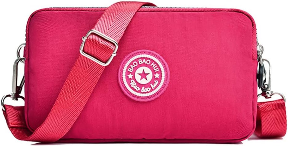 Kleine Dames Schoudertas Telefoontasje Crossbody Waterdicht PU Leer