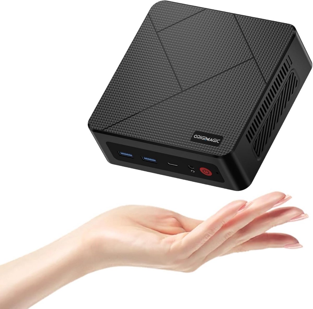 Krachtige Mini PC met Ryzen 5, 16GB RAM en 512GB SSD - Ondersteunt Drie 4K Schermen