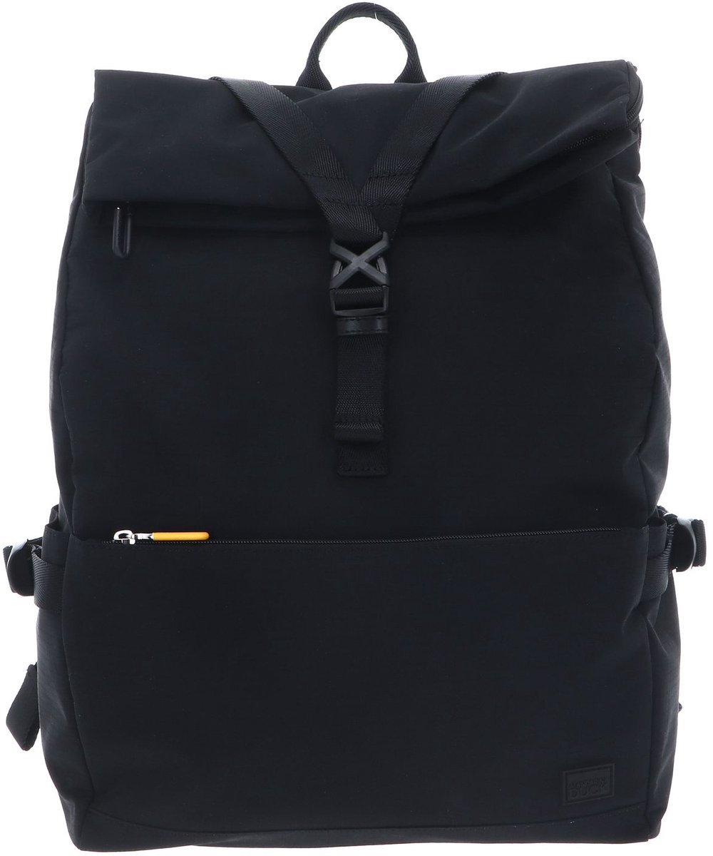 MANDARINA DUCK laptop rugzak rugzak met laptopvak Y-LITE Backpack Black zwart