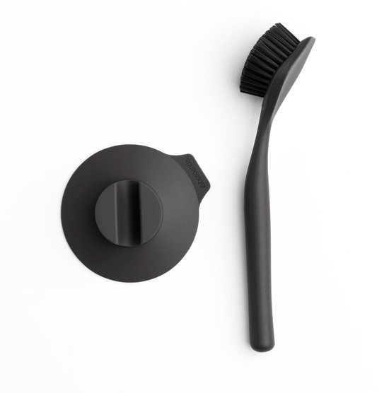 Brabantia SinkSide brosse à vaisselle avec ventouse - Dark Grey