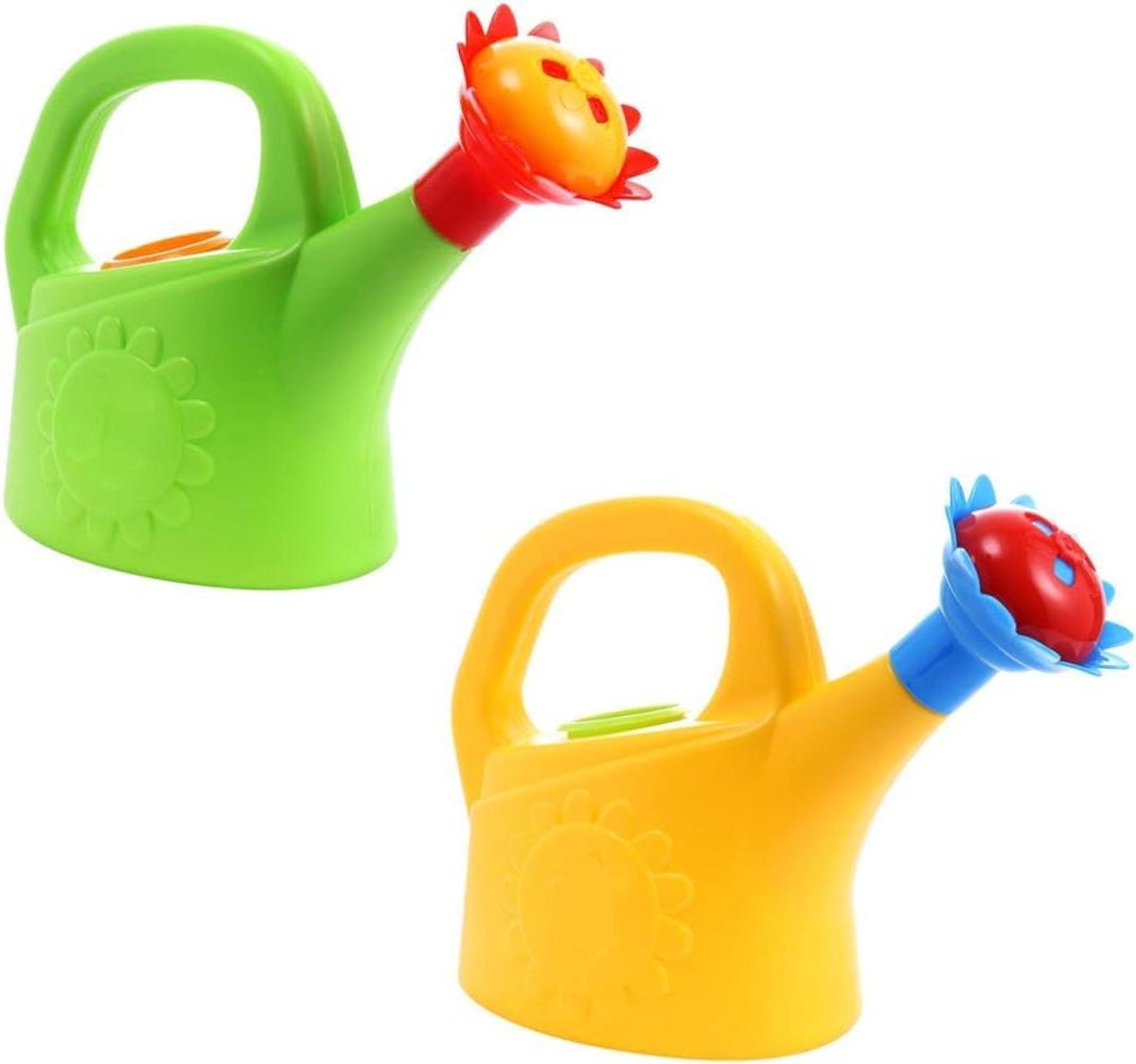 Ronte - Plastic gieter voor kinderen - 2 stuks voor huis, tuin en strandplezier