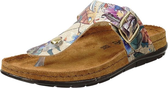 BOnova Schwanberg BOno-VEGAN. Veganistische slippers voor dames en heren in 4 kleuren. Comfortabel voetbed., bruin, 43 EU