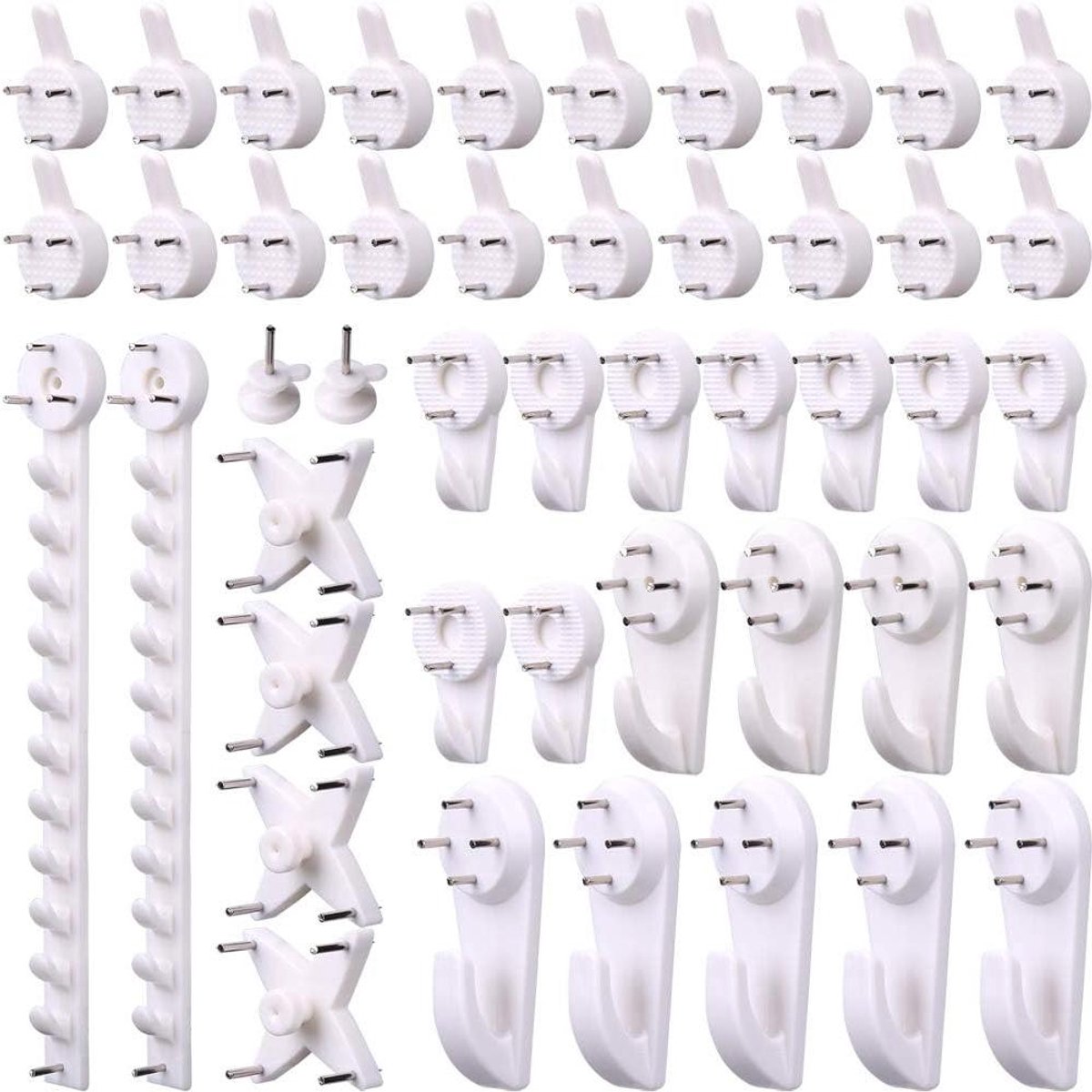 Foto Opknoping Kit voor Bakstenen Muren - Foto Frame Pinnen - Foto Haken Hangers