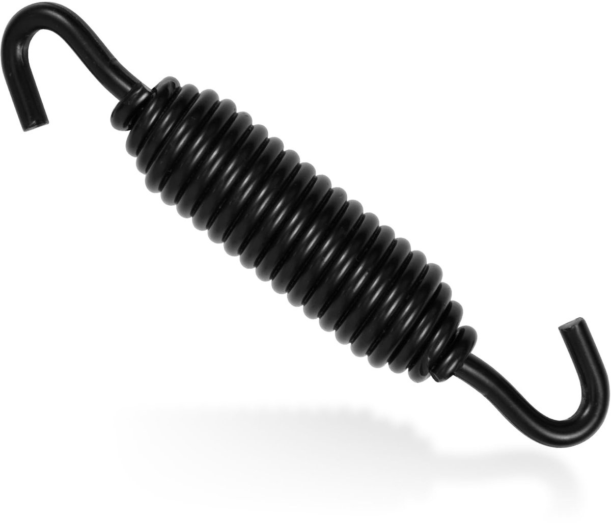 Standaardveer, 10,2 cm Scooter Standaardveer Motorfiets Standaardveer voor Softail-modellen 2007-2018 Middenstandaardveer voor fiets Minibike Elektrische scooter (Zwart)