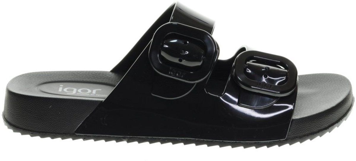 Zwarte Slipper Lak Igor maat 41