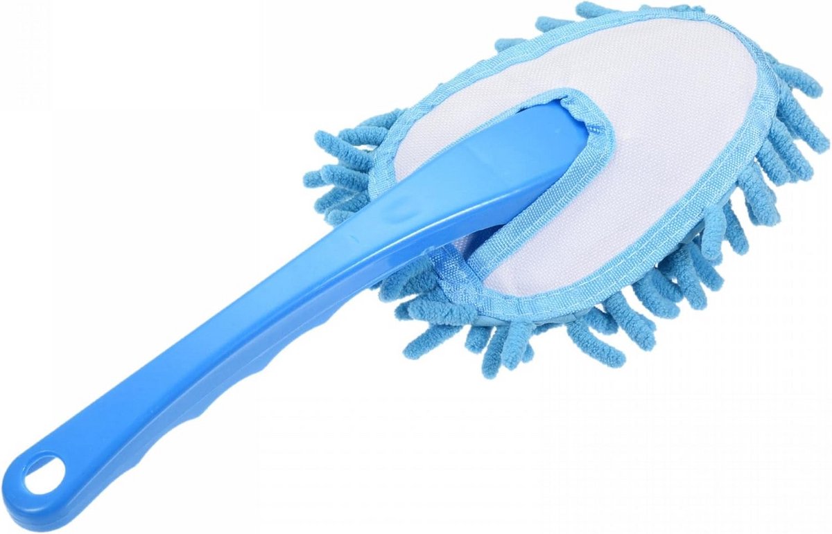 Wasmicrovezel Chenille Stofdoek - Blauw