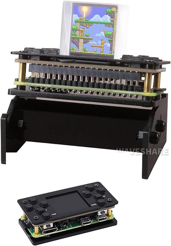 Handheld Gameconsole Raspberry Pi Zero 1,3 inch LCD 240 x 240 Retro ...