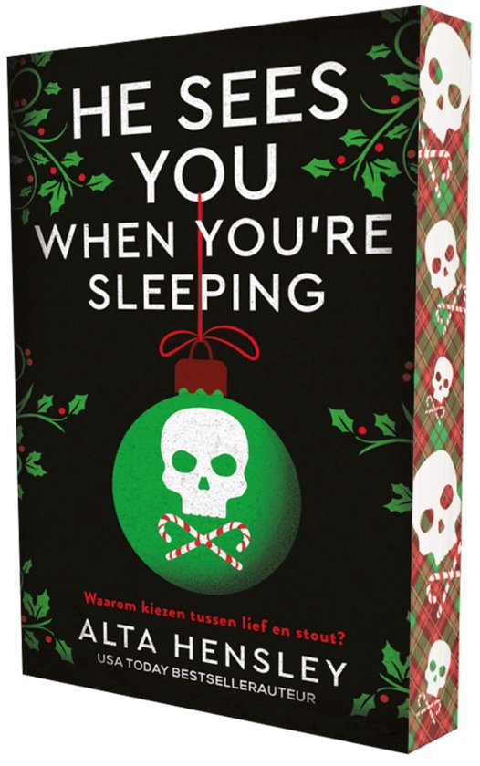 Naughty or nice 1 - He sees you when you're sleeping - cover