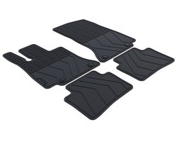 Rubber Automatten geschikt voor Mercedes C-Klasse W206/S206 - 2021-2026 - 4-delig - Uitvoering: Limousine / Estate