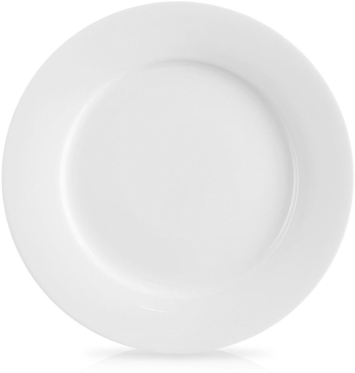 Orion Mona Serie - Porseleinen Dessertbord - 19 cm - Wit - Geschikt voor Vaatwasser en Magnetron