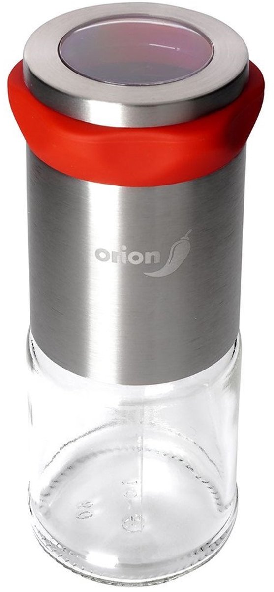 Orion - Chilimolen - Handmatig - Van Glas - Met Stalen Maalmechanisme - Elegant Design