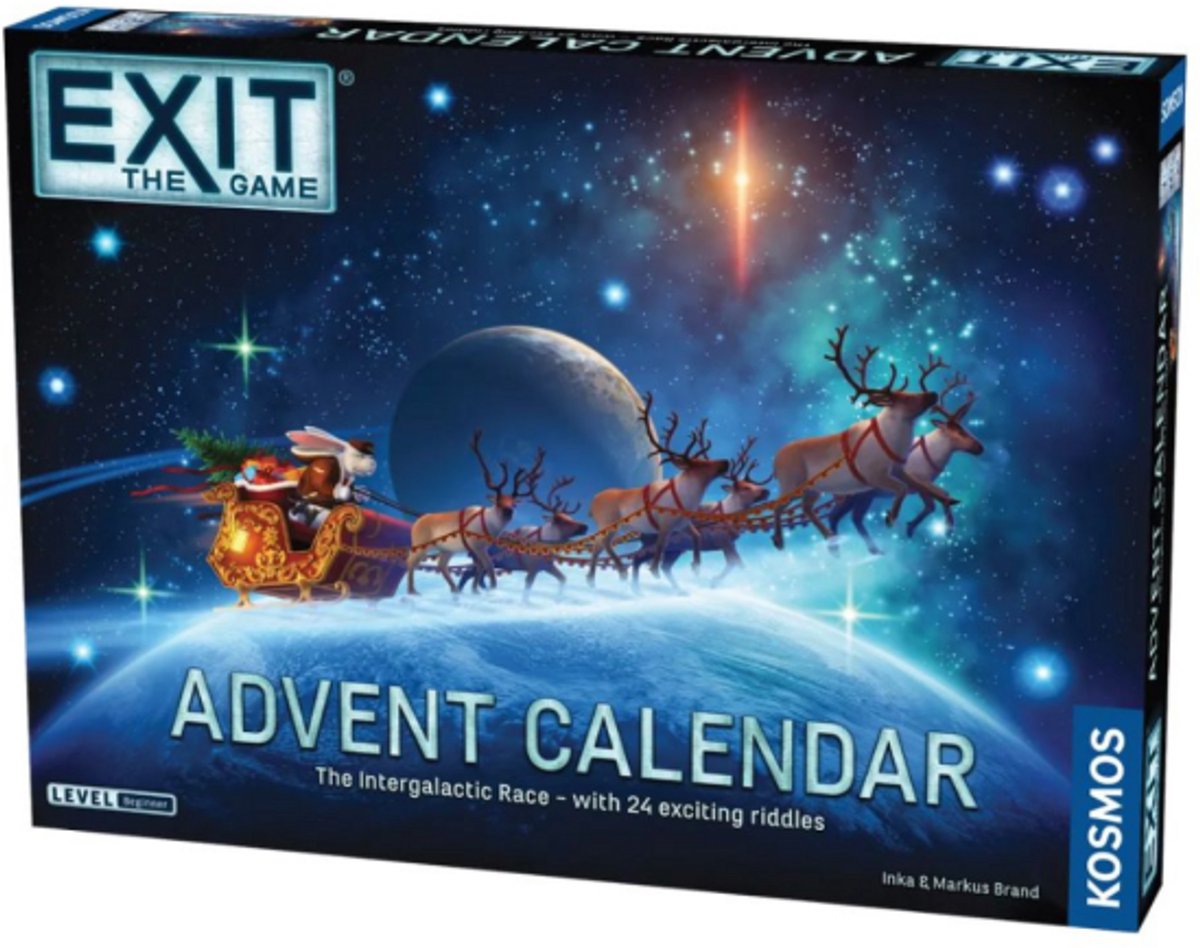 Kosmos Exit advent calendar: the intergalactic race (en)
