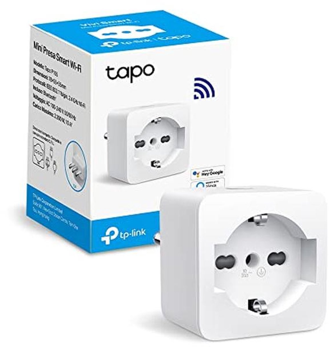 Slim Smart Stopcontact met WiFi en Spraakbesturing