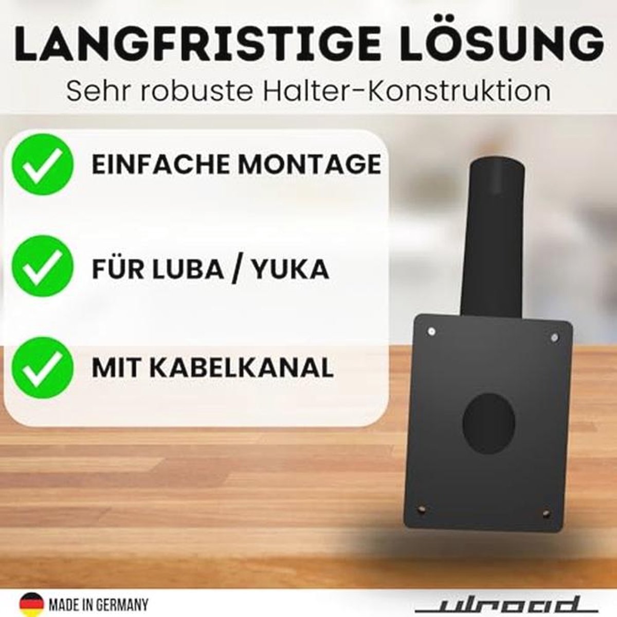 Wandhouder voor RTK-antenne, compatibel met grasmaaier robot - afbeelding 2