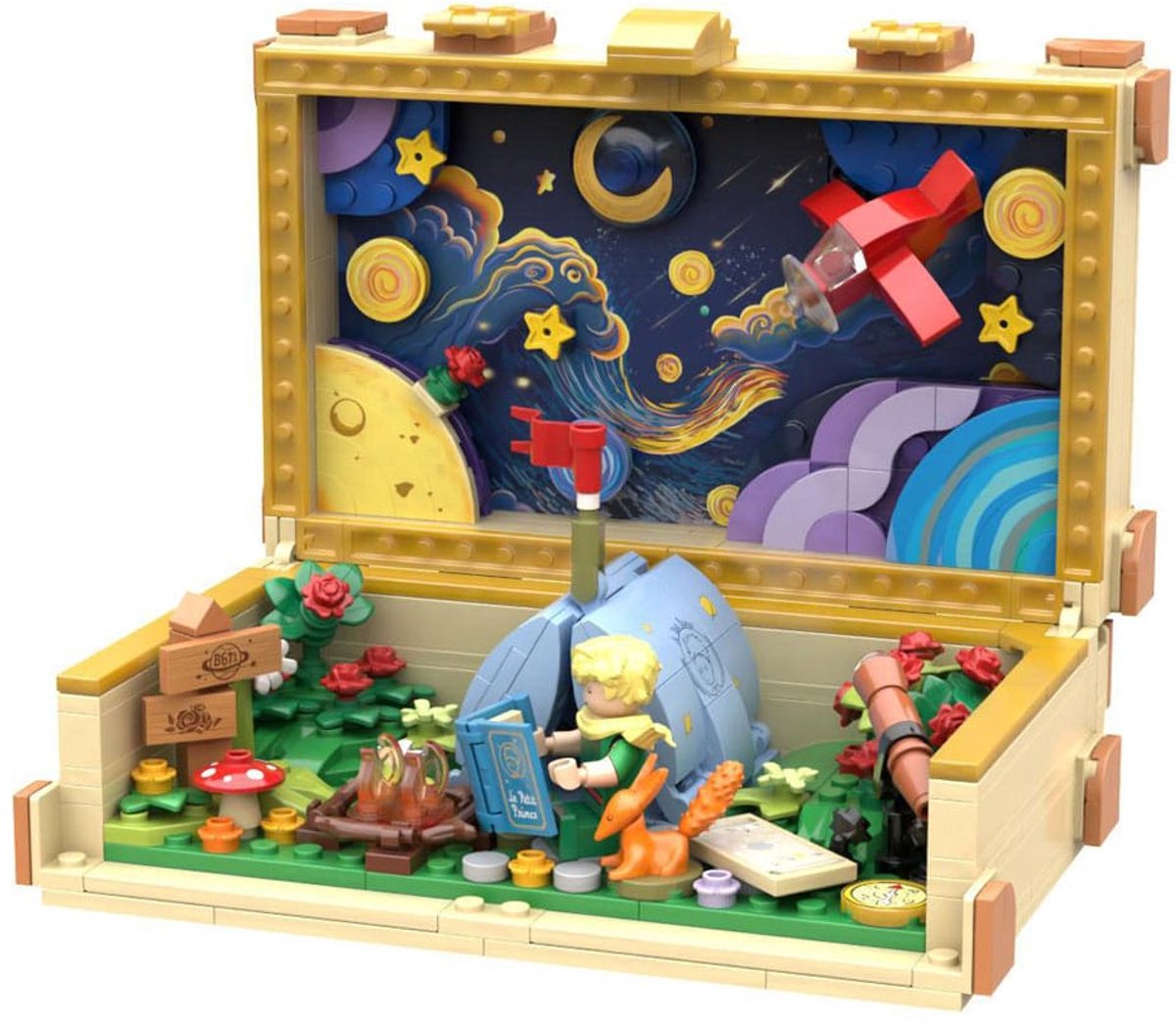 Pantasy The Little Prince Construction Set Suitcase 7 cm Construction kits