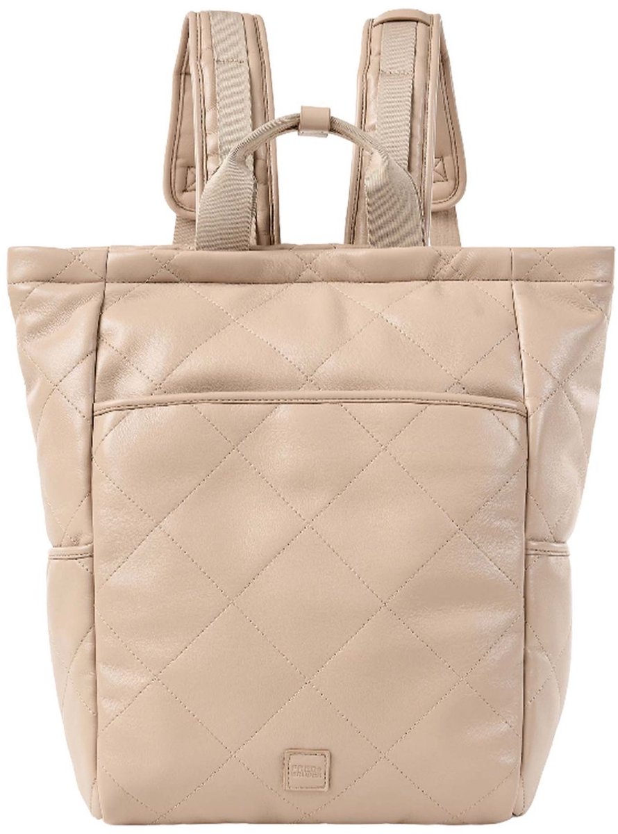 FREDsBRUDER vrijetijdsrugzak rugzak Comfy Carry Backpack Light Camel beige
