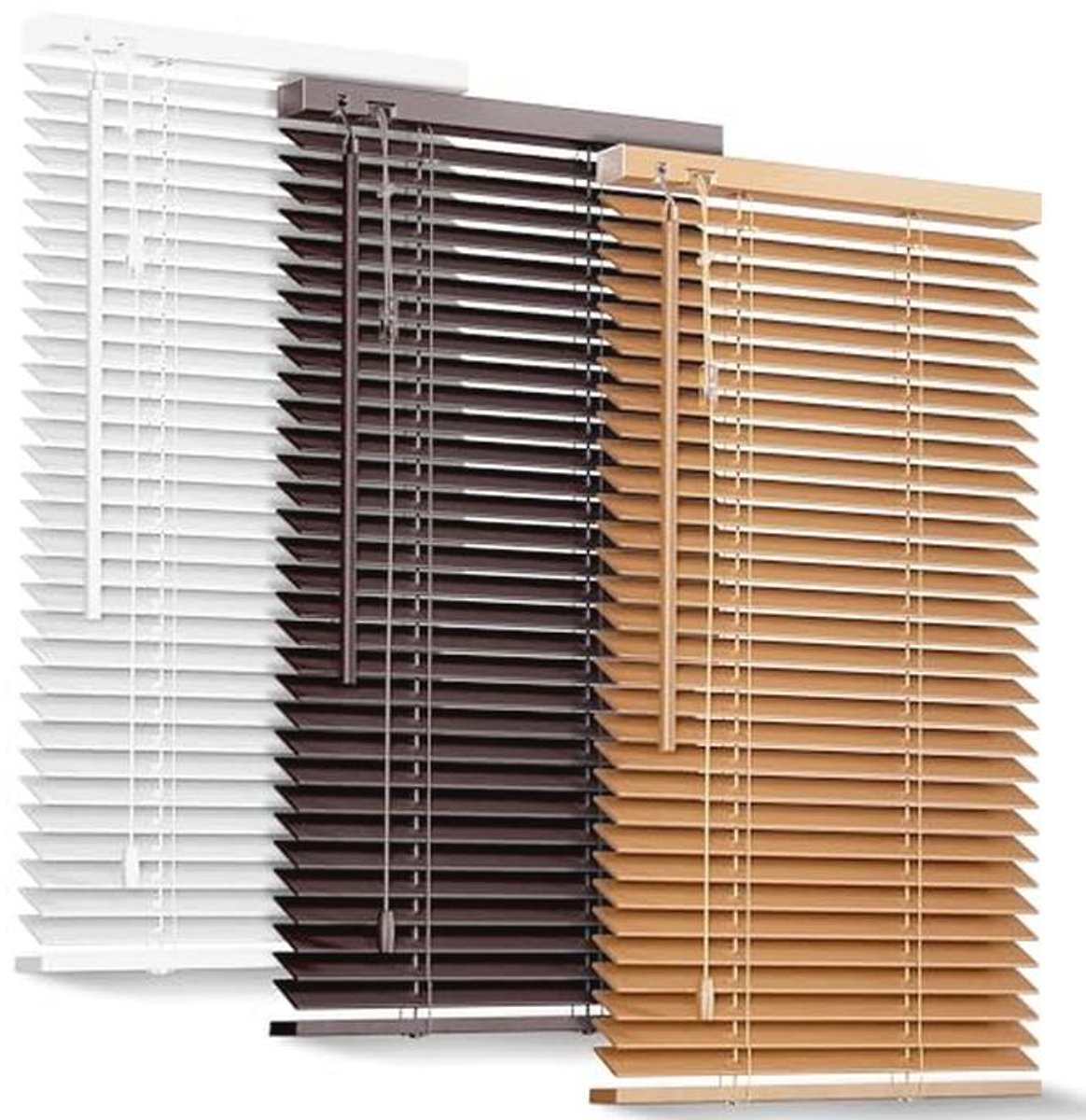 Houten Rolgordijnen voor Zonwering - 50x130 cm - Duurzaam Geproduceerd