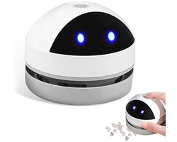 Draadloze Mini Tafelstofzuiger - USB Oplaadbaar, Draagbaar & Hoog Zuigvermogen