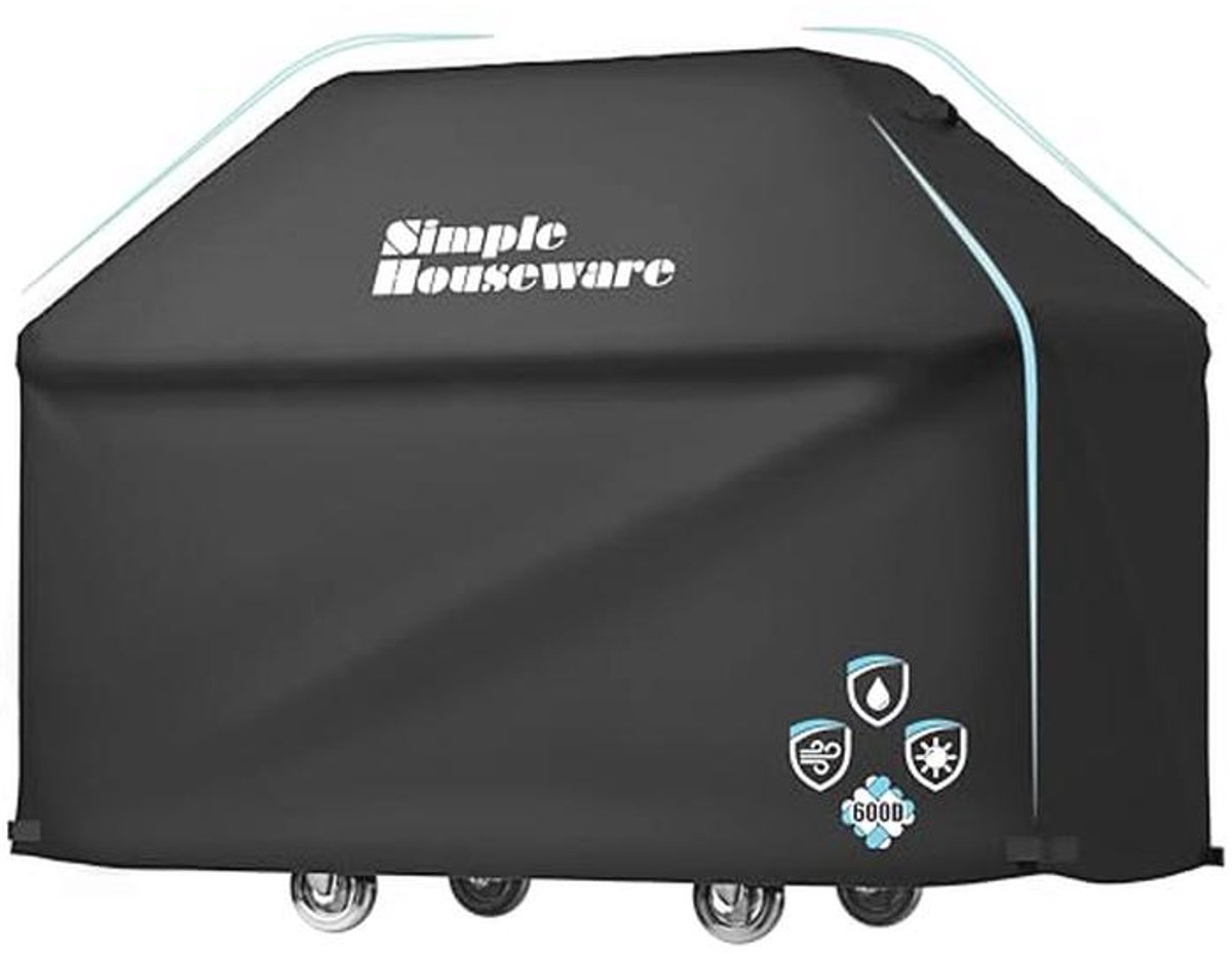 Waterdichte Heavy Duty BBQ Grill Cover 182,9 cm met UV-coating