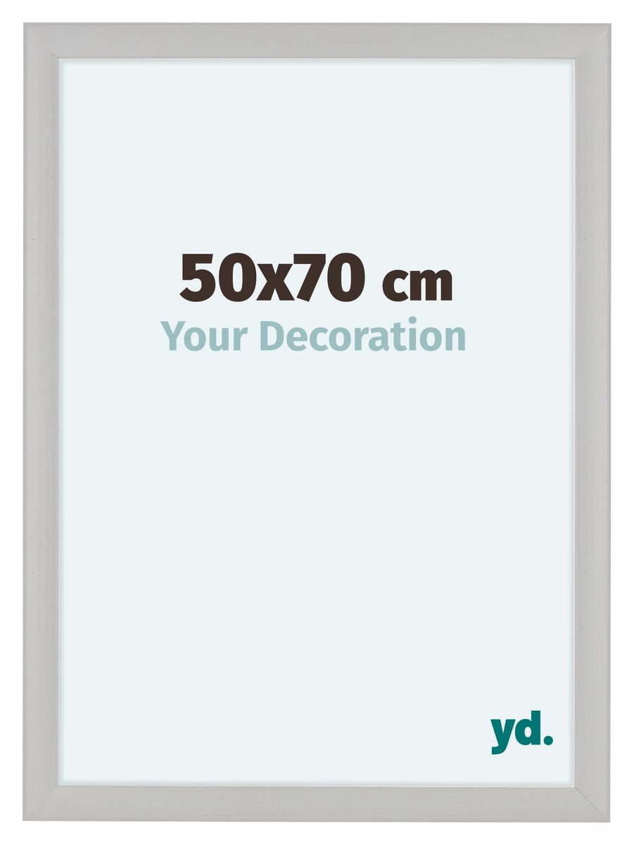 yd. Your Decoration - Fotolijst 50x70 cm - MDF - Wit Houtnerf - Como