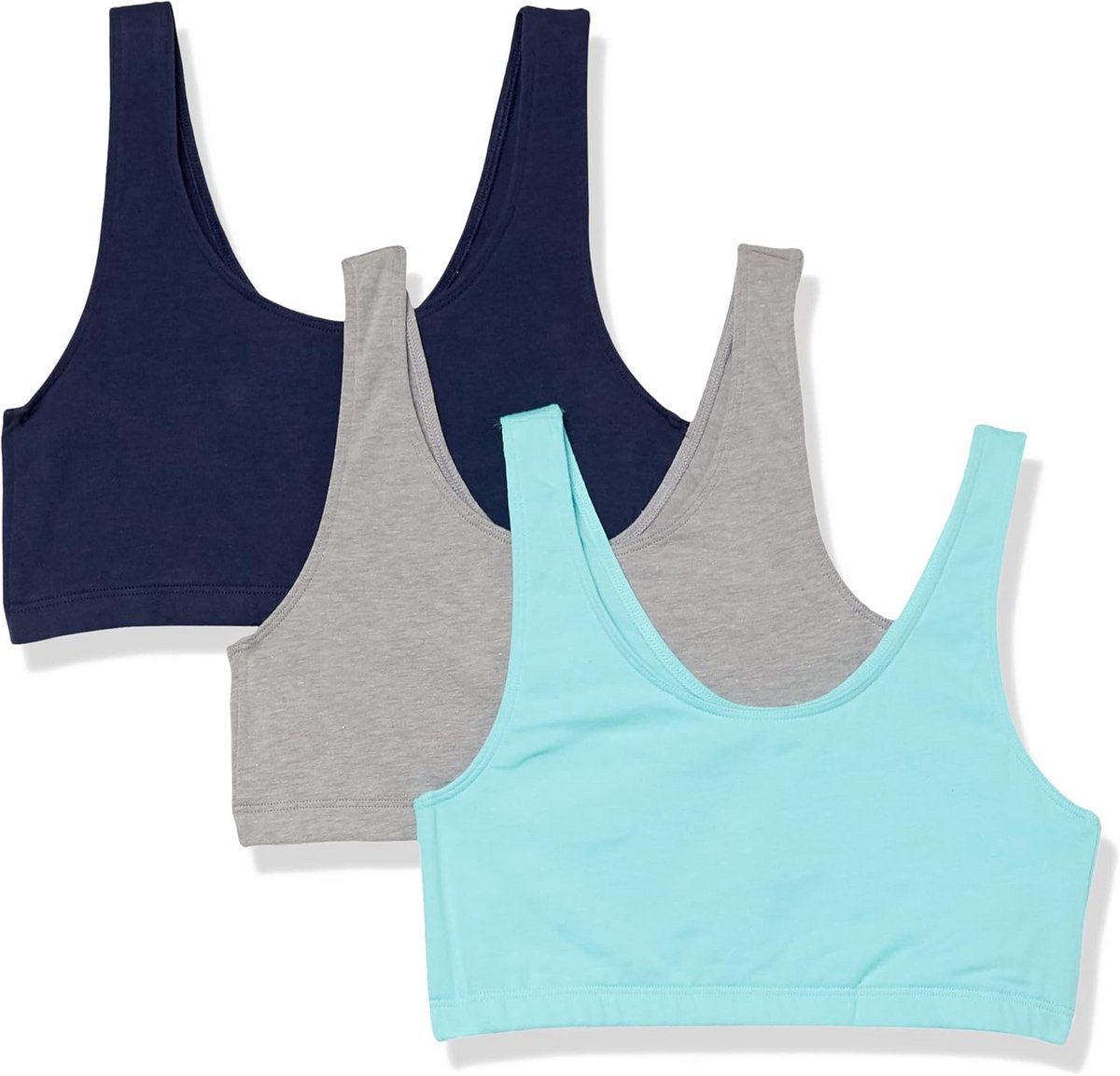Dames Katoenen Bralette 3-Pack