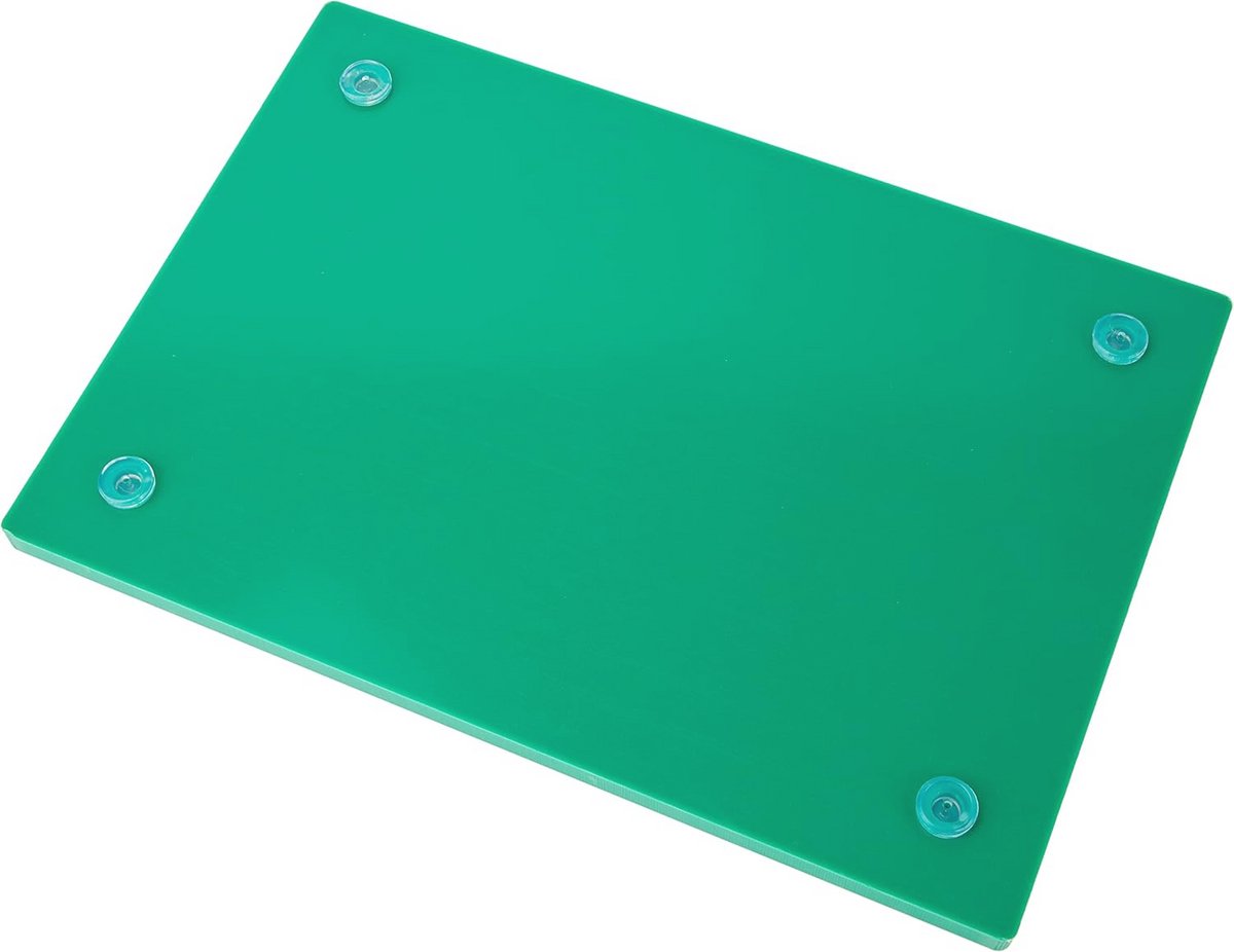 Professionele keukenplank van polyethyleen - 29 x 20 x 1,5 cm - Groen