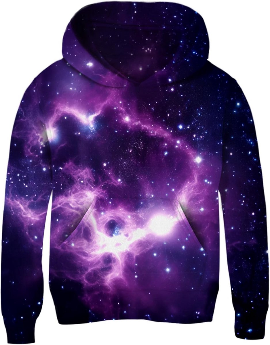 Kinder Hoodie met 3D Print en Zakken voor Jongens en Meisjes