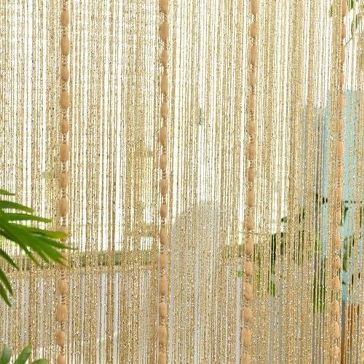 Allecta - Decoratief kralengordijn voor deuren en ruimteverdeling