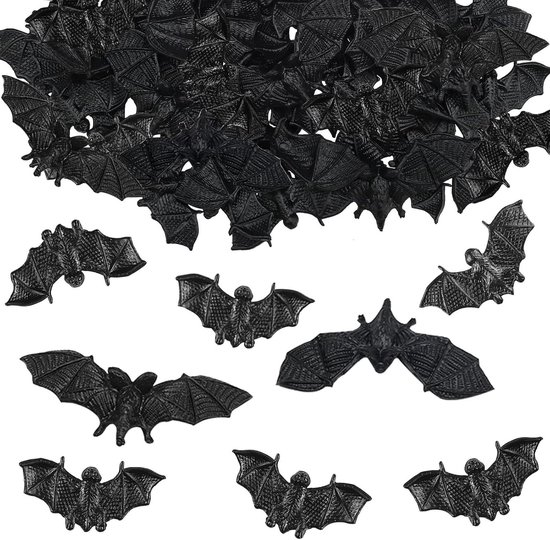 Hangende vleermuizen, Halloween-decoratie, 10 stuks, feest