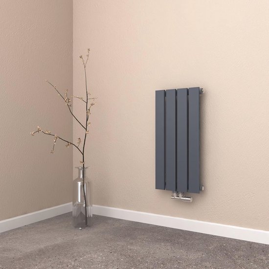 Kleine platte radiator 300 x 600 mm voor badkamer en woonkamer ...