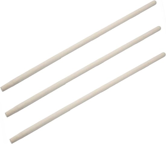 Gereedschapsstelen Set van 3 - Houtsteel Ø 28 mm, 110 cm — afbeelding 3